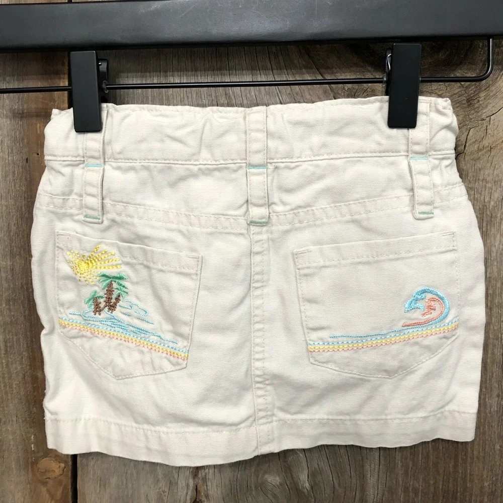 2008 Old Navy Khaki Twill Skirt Size 2T